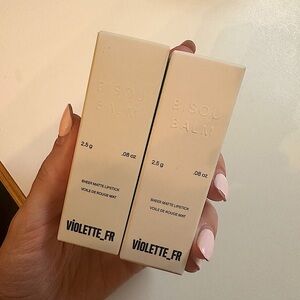 2 Violette_FR Sheer Matte Lipstick (Bisou Balm)